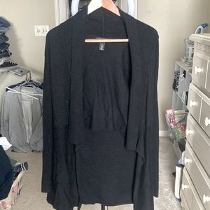 White House Black Mark cardigan sweater. Black, size medium.